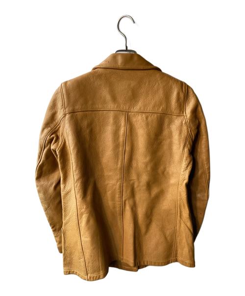 Mid Western（ミッド ウエスタン）Mid Western (ミッド ウエスタン) レザースポーツジャケット ブラウン サイズ:36の古着・服飾アイテム