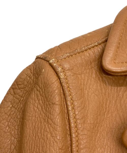 Mid Western（ミッド ウエスタン）Mid Western (ミッド ウエスタン) レザースポーツジャケット ブラウン サイズ:36の古着・服飾アイテム