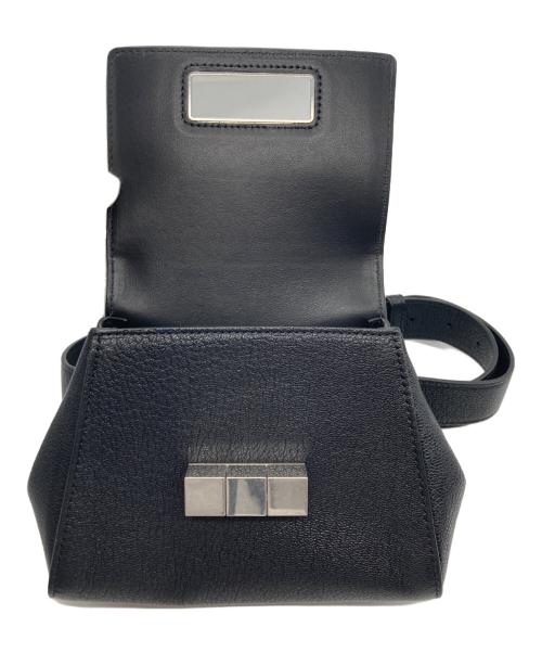 BOTTEGA VENETA（ボッテガベネタ）BOTTEGA VENETA (ボッテガベネタ) ベルトバッグ ブラックの古着・服飾アイテム