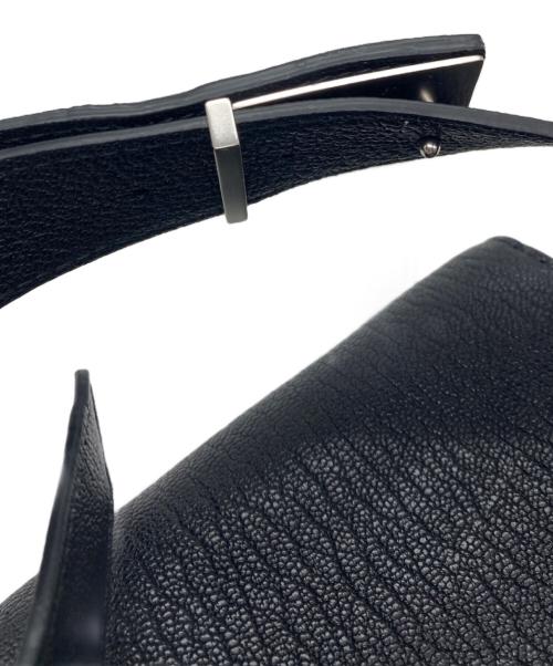 BOTTEGA VENETA（ボッテガベネタ）BOTTEGA VENETA (ボッテガベネタ) ベルトバッグ ブラックの古着・服飾アイテム