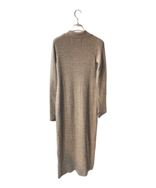 LAGUNA MOON（ラグナムーン）LAGUNA MOON (ラグナムーン) カラーネックタイトニットワンピース グレー サイズ:M 未使用品の古着・服飾アイテム