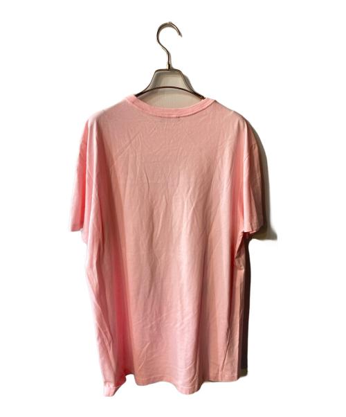 RAF SIMONS（ラフシモンズ）RAF SIMONS (ラフシモンズ) Pierced Mouth Tee ピンク サイズ:Mの古着・服飾アイテム