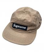 SUPREMEシュプリーム）の古着「CAMP CAP」｜ブラウン