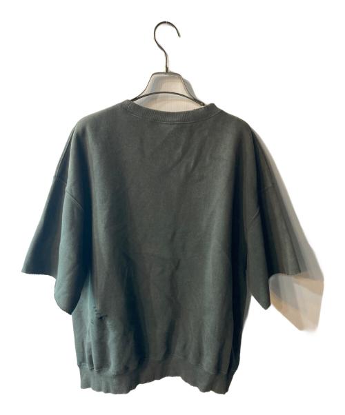 HUF（ハフ）HUF (ハフ) POP FLY DAMAGE CREW カーキ サイズ:Mの古着・服飾アイテム