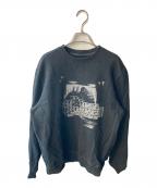 X-LARGEエクストララージ）の古着「プリントスウェット」｜ブラック