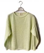 UNITED ARROWSユナイテッドアローズ）の古着「ペーパーニット」｜グリーン