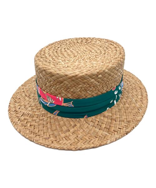 Sun Surf（サンサーフ）Sun Surf (サンサーフ) Mr.FATMAN (ミスターファットマン) ISLAND BOATER HAT ベージュの古着・服飾アイテム