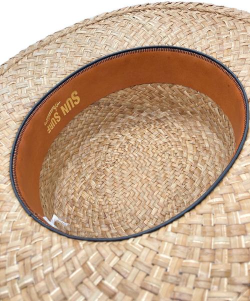 Sun Surf（サンサーフ）Sun Surf (サンサーフ) Mr.FATMAN (ミスターファットマン) ISLAND BOATER HAT ベージュの古着・服飾アイテム