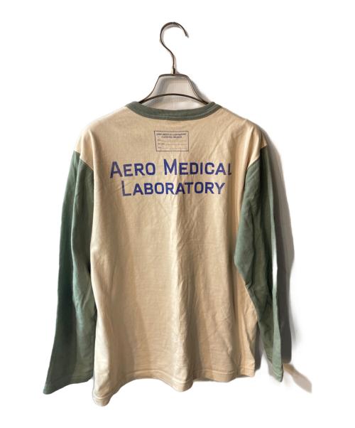 TOYS MCCOY（トイズマッコイ）TOYS McCOY (トイズマッコイ) ラグランカットソー グリーン サイズ:Mの古着・服飾アイテム