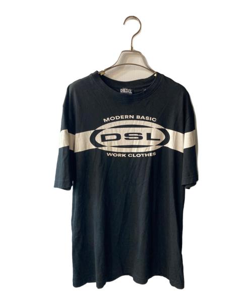 DIESEL（ディーゼル）DIESEL (ディーゼル) Tシャツ ブラック サイズ:Mの古着・服飾アイテム