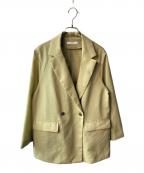 JOURNAL STANDARD relumeジャーナルスタンダード レリューム）の古着「サイドスリットテーラードジャケット」｜カーキ