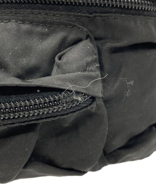 PRADA（プラダ）PRADA (プラダ) ナイロンウエストポーチ ブラックの古着・服飾アイテム