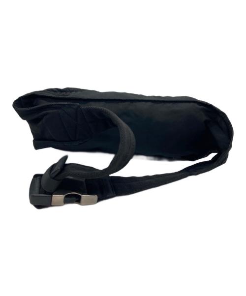 PRADA（プラダ）PRADA (プラダ) ナイロンウエストポーチ ブラックの古着・服飾アイテム
