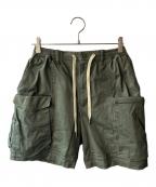 nullヌル）の古着「OUTSIDE SHORTS」｜カーキ