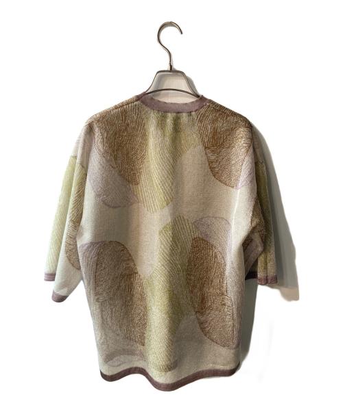 muller of yoshiokubo（ミュラーオブヨシオクボ）muller of yoshiokubo (ミュラーオブヨシオクボ) ラメニット ブラウン サイズ:freeの古着・服飾アイテム