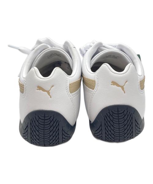 PUMA（プーマ）PUMA (プーマ) SPEEDCAT LTH ベージュ×ホワイト サイズ:23.5cmの古着・服飾アイテム