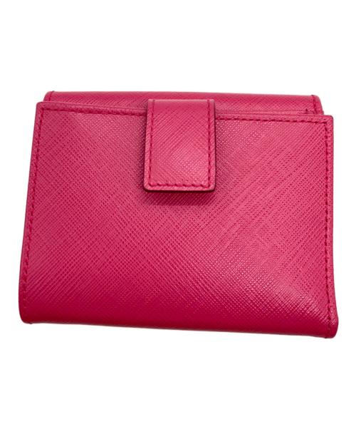 Salvatore Ferragamo（サルヴァトーレ フェラガモ）Salvatore Ferragamo (サルヴァトーレ フェラガモ) 3つ折り財布 ピンクの古着・服飾アイテム