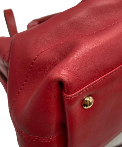 Salvatore Ferragamo（サルヴァトーレ フェラガモ）Salvatore Ferragamo (サルヴァトーレ フェラガモ) 2WAYショルダーバッグ レッドの古着・服飾アイテム