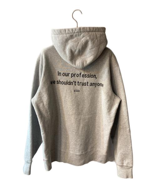 SUPREME（シュプリーム）Supreme (シュプリーム) The Killer Hooded Sweatshirt グレー サイズ:Mの古着・服飾アイテム