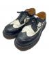 Dr.Martens（ドクターマーチン）の古着「10458 バイカラーウィングチップシューズ」｜ブラック×ホワイト