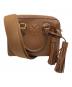 TORY BURCH（トリーバーチ）の古着「THEA WEB MINI SATCHEL」｜ブラウン