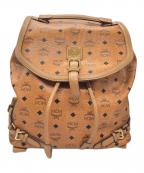 MCMエムシーエム）の古着「リュック」｜ベージュ