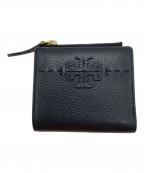 TORY BURCHトリーバーチ）の古着「2つ折り財布」｜ブラック