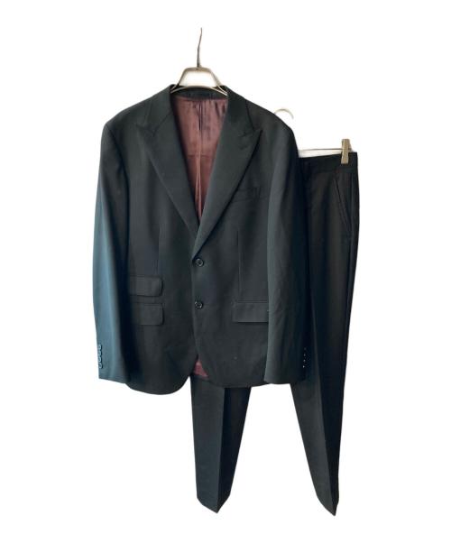 MICHEL KLEIN（ミッシェルクラン）MICHEL KLEIN (ミッシェルクラン) セットアップスーツ ブラック サイズ:48の古着・服飾アイテム