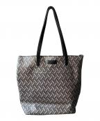 MICHEL KLEINミッシェルクラン）の古着「トートバッグ【ジオメトリックパターン】」｜グレー