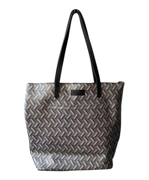 MICHEL KLEIN（ミッシェルクラン）MICHEL KLEIN (ミッシェルクラン) トートバッグ【ジオメトリックパターン】 グレーの古着・服飾アイテム