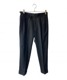 EDIFICE（エディフィス）の古着「AVANCER ハイツイストグルカパンツ」｜ブラック