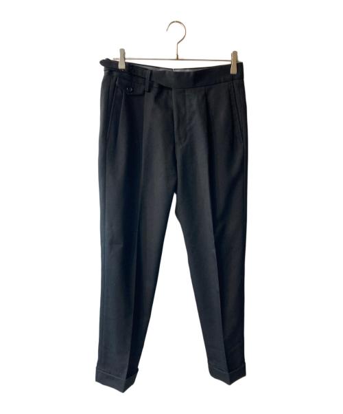 EDIFICE（エディフィス）EDIFICE (エディフィス) AVANCER ハイツイストグルカパンツ ブラック サイズ:46の古着・服飾アイテム