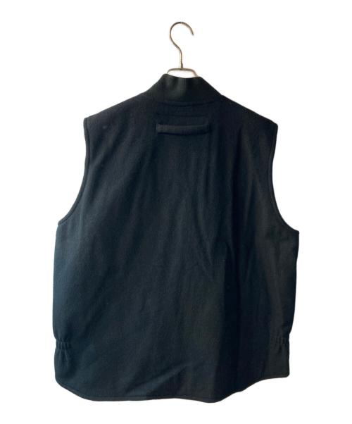 ONE FIFTH（ワンフィフス）one fifth (ワンフィフス) BOB W Zip Wool Vest ブラック サイズ:3の古着・服飾アイテム