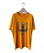 KENZOケンゾー）の古着「タイガープリントTシャツ」｜オレンジ