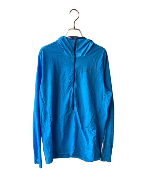 Patagonia（パタゴニア）Patagonia (パタゴニア) メンズ・エアシェッド・プロ・プルオーバー ブルー サイズ:Mの古着・服飾アイテム