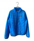 Patagoniaパタゴニア）の古着「ナノパフプルオーバー」｜ブルー