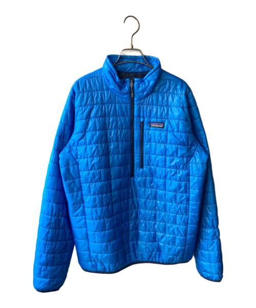 Patagonia（パタゴニア）Patagonia (パタゴニア) ナノパフプルオーバー ブルー サイズ:Mの古着・服飾アイテム