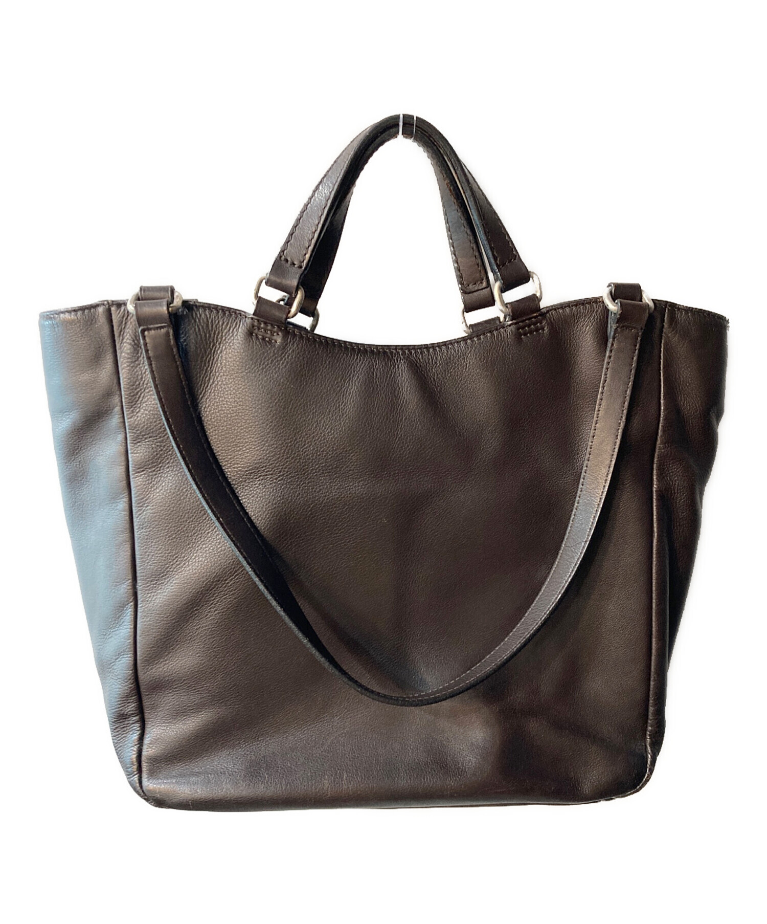 ダニエル＆ボブ Daniel＆Bob レザー 2wayトートバッグ ブラウン