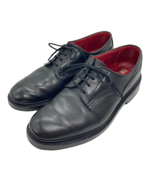 Tricker's（トリッカーズ）Tricker's (トリッカーズ) Woodstock プレーントゥ ダービー シューズ ブラック サイズ:8.5の古着・服飾アイテム
