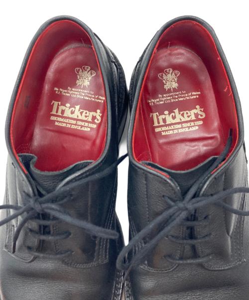 Tricker's（トリッカーズ）Tricker's (トリッカーズ) Woodstock プレーントゥ ダービー シューズ ブラック サイズ:8.5の古着・服飾アイテム