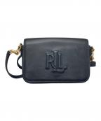 LAUREN RALPH LAURENローレンラルフローレン）の古着「ショルダーバッグ」｜ブラック