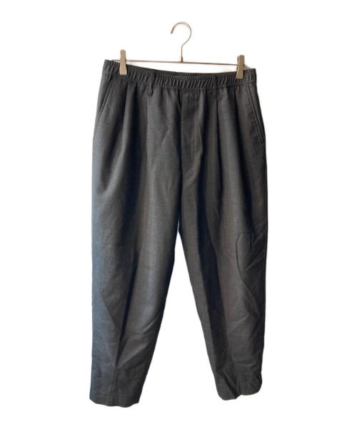 N.HOOLYWOOD（エヌ ハリウッド）N.HOOLYWOOD (エヌ ハリウッド) Pleats Easy Pant グレー サイズ:38の古着・服飾アイテム