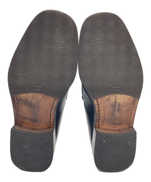 Salvatore Ferragamo（サルヴァトーレ フェラガモ）Salvatore Ferragamo (サルヴァトーレ フェラガモ) ビットローファー ブラック サイズ:8 1/2の古着・服飾アイテム