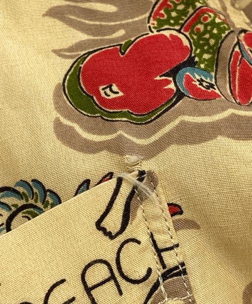 ALOHA McCOY（アロハ マッコイ）ALOHA McCOY (アロハ マッコイ) アロハシャツ ベージュ サイズ:Mの古着・服飾アイテム