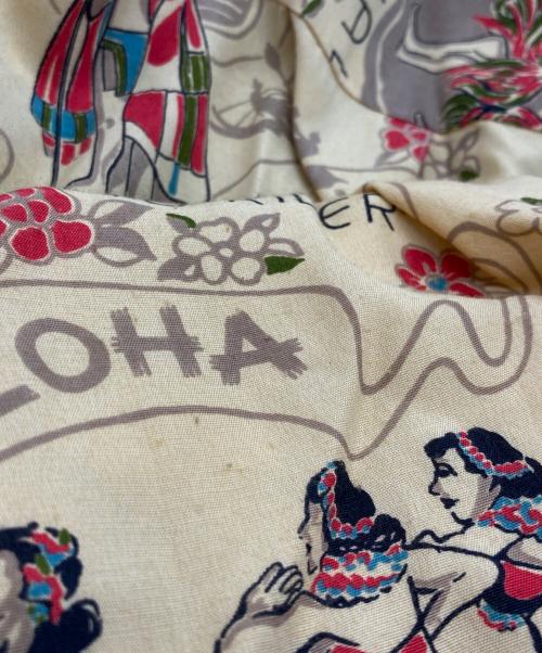 ALOHA McCOY（アロハ マッコイ）ALOHA McCOY (アロハ マッコイ) アロハシャツ ベージュ サイズ:Mの古着・服飾アイテム