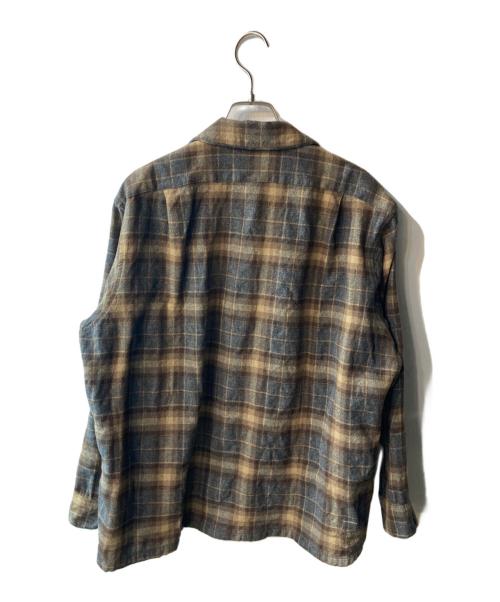 PENDLETON（ペンドルトン）PENDLETON (ペンドルトン) ウールチェックシャツ ブラウン サイズ:XLの古着・服飾アイテム