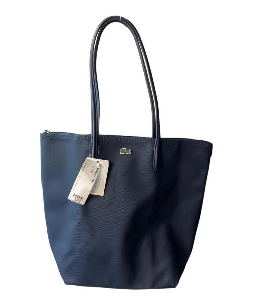 LACOSTE（ラコステ）LACOSTE (ラコステ) バーティカルトートバッグ ネイビー 未使用品の古着・服飾アイテム