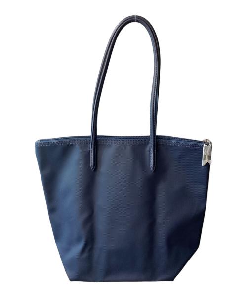 LACOSTE（ラコステ）LACOSTE (ラコステ) バーティカルトートバッグ ネイビー 未使用品の古着・服飾アイテム