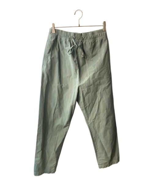 MIHARA YASUHIRO（ミハラヤスヒロ）MIHARA YASUHIRO (ミハラヤスヒロ) No Side Seam Long Pants グリーン サイズ:44の古着・服飾アイテム