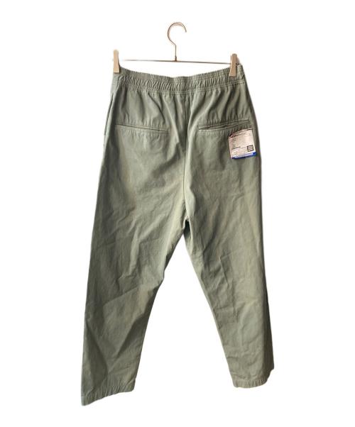 MIHARA YASUHIRO（ミハラヤスヒロ）MIHARA YASUHIRO (ミハラヤスヒロ) No Side Seam Long Pants グリーン サイズ:44の古着・服飾アイテム